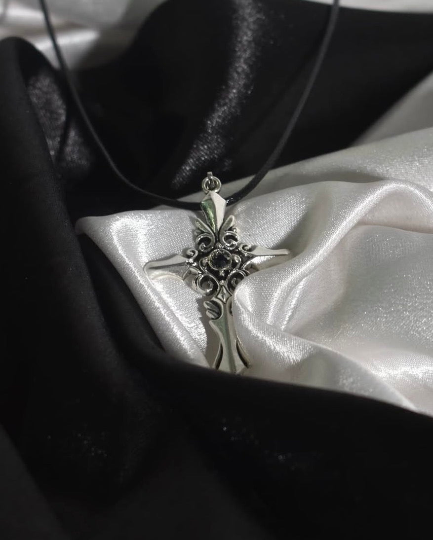 Black Gem Cross