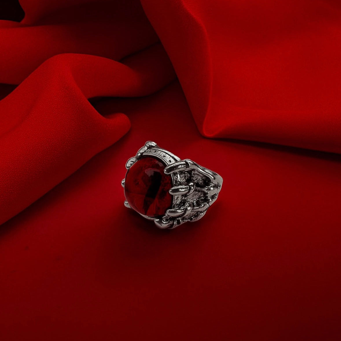 Red-Eyed Gothic Ring
