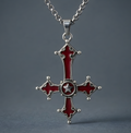 Red Satanic Cross