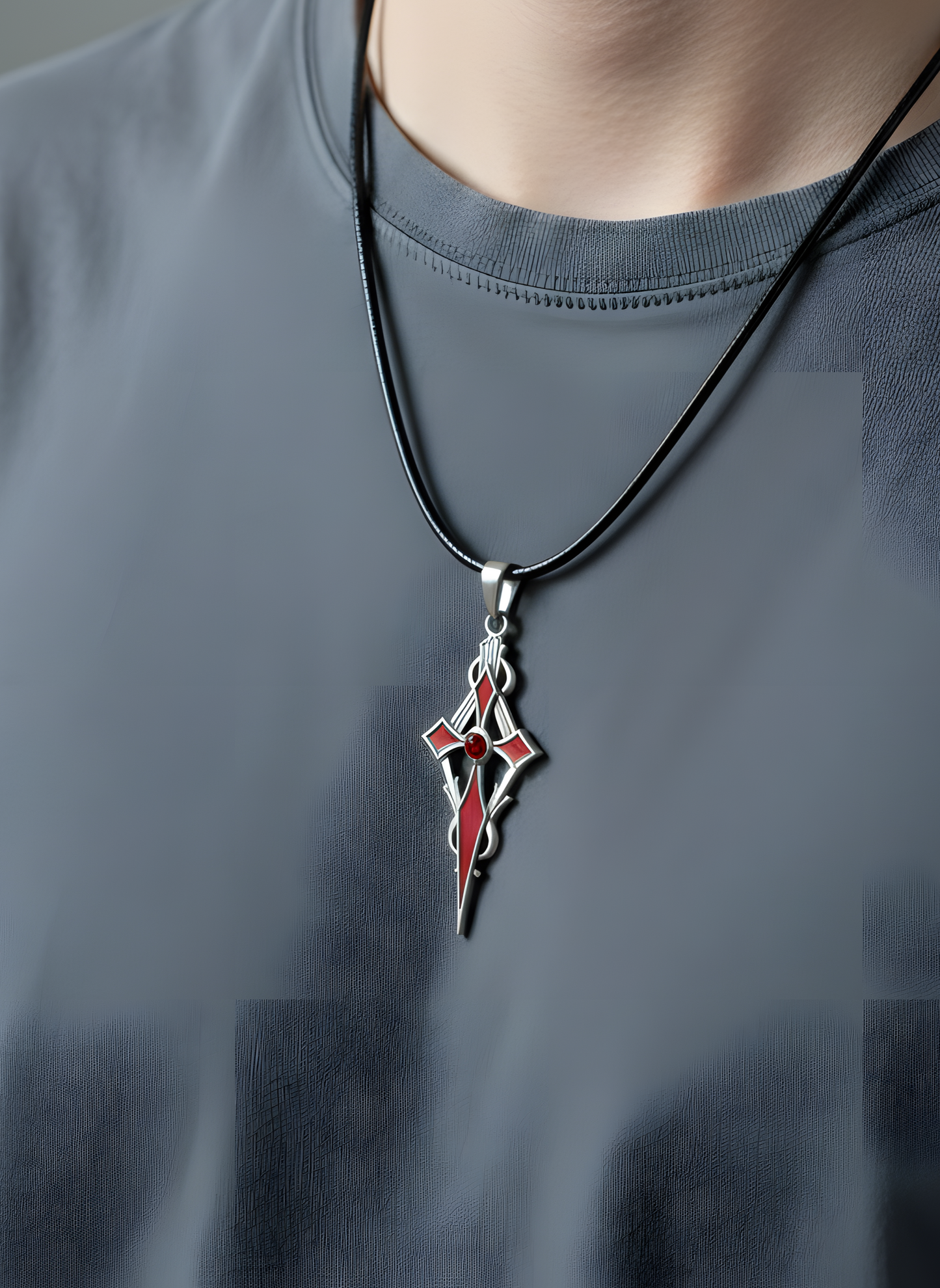 Red Gem Cross